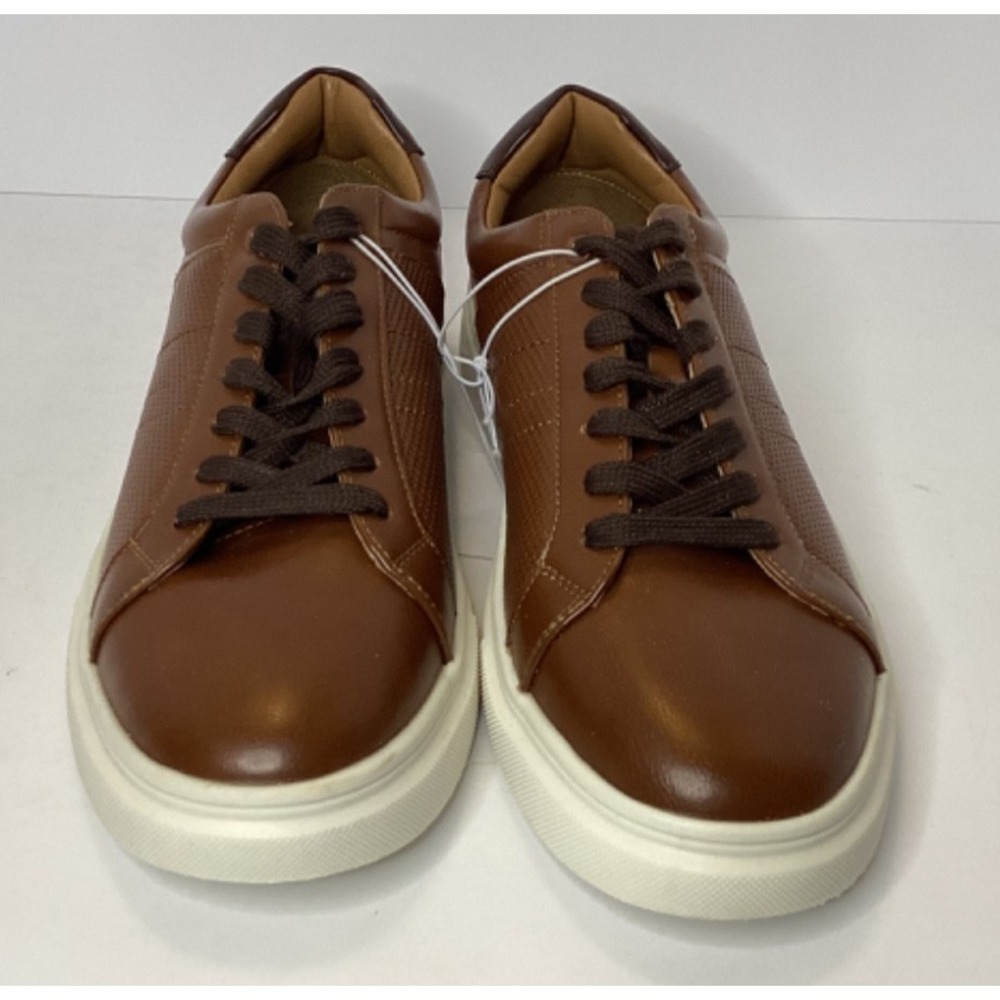 Steve Madden Men's  P-Spruce Lace Up Sneaker Shoe Size 8 Cognac NIB - Picture 4 of 5
